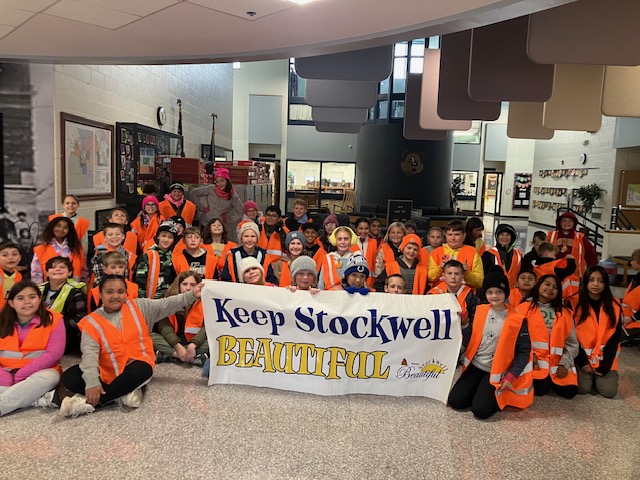Keep Stockwell Beautiful volunteers group photo